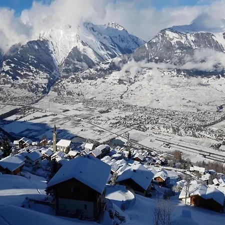 Lägenhet Cozy For Groups Veysonnaz